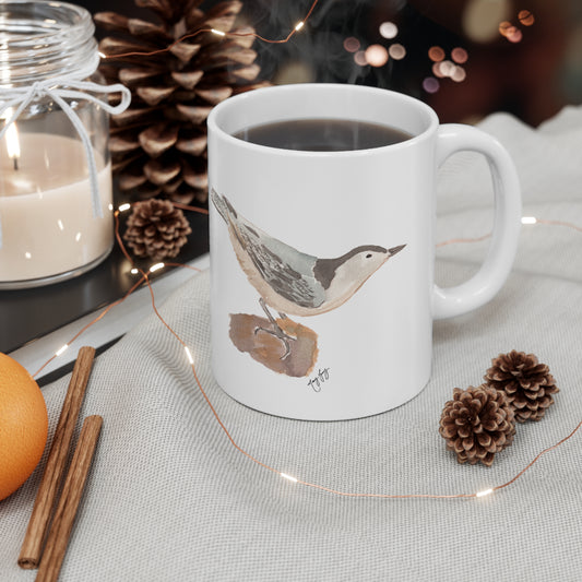 Nuthatch Ceramic Mug