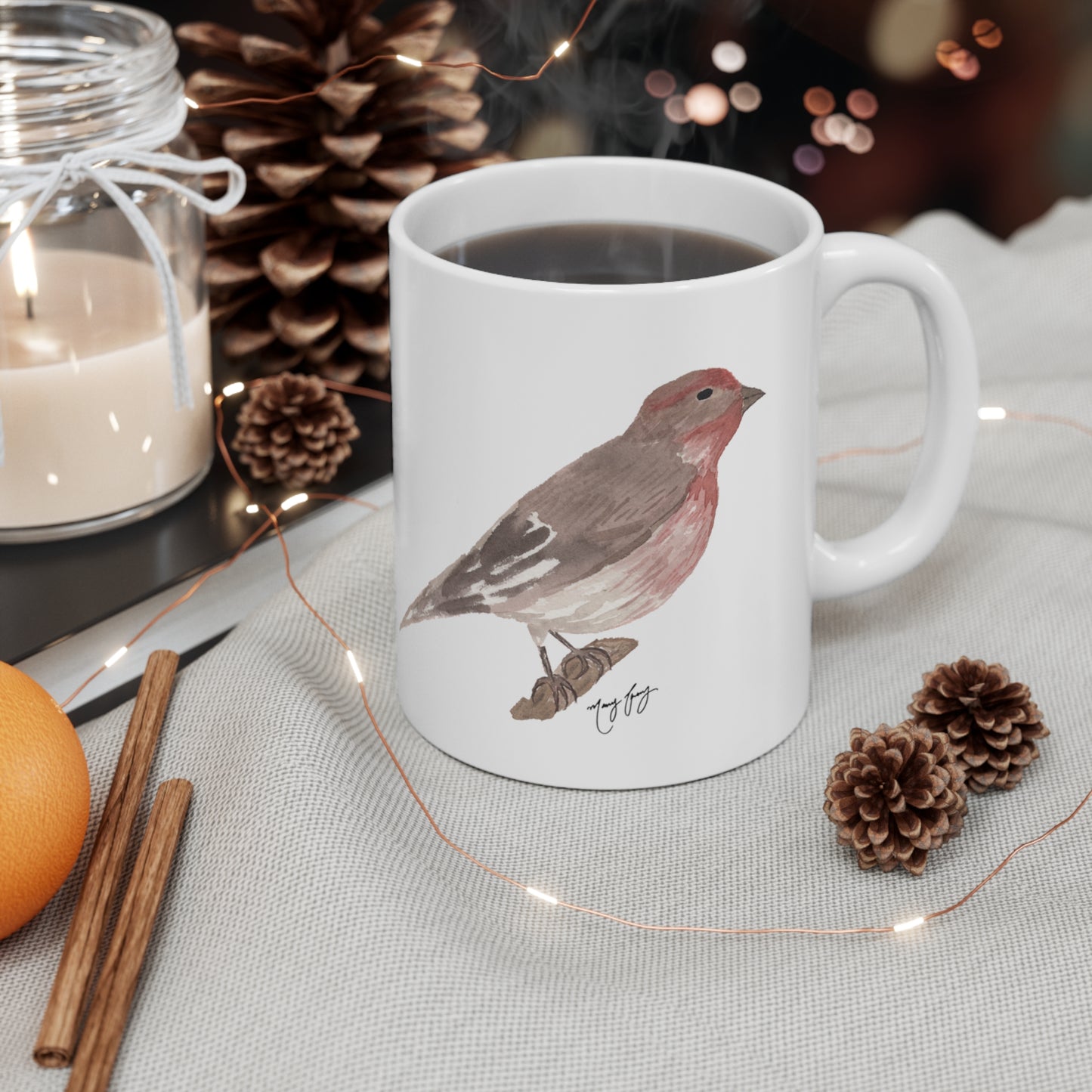 House Finch Ceramic Mug