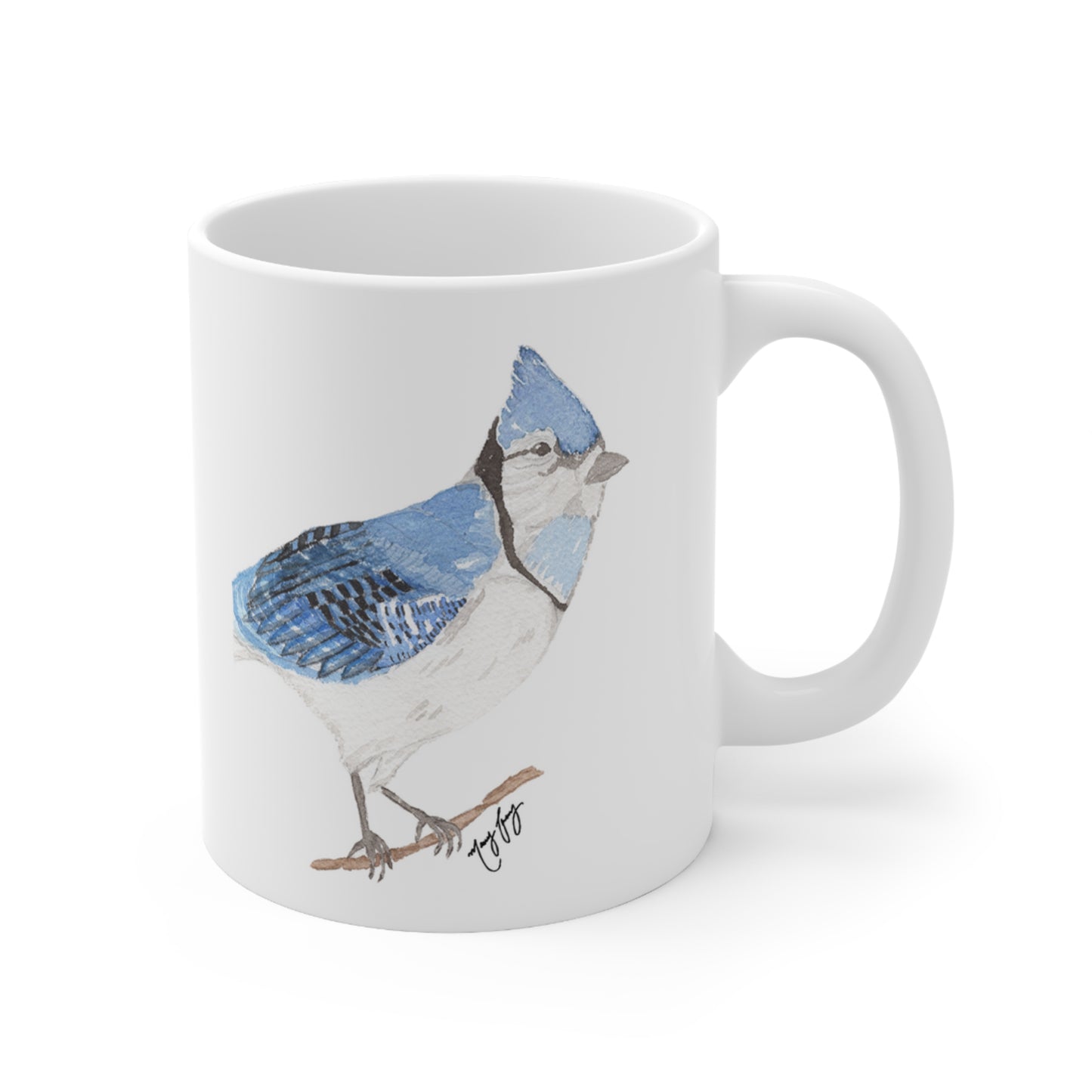 Blue Jay Ceramic Mug