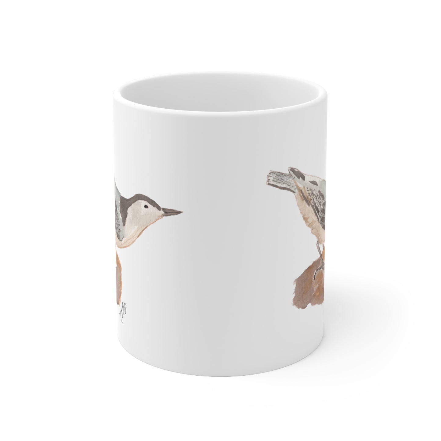 Nuthatch Ceramic Mug