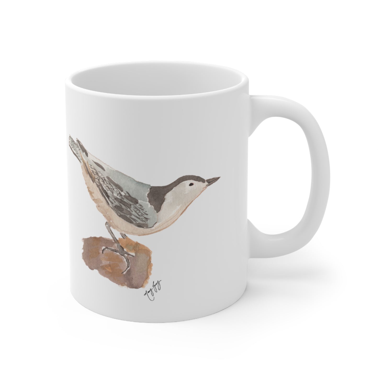 Nuthatch Ceramic Mug