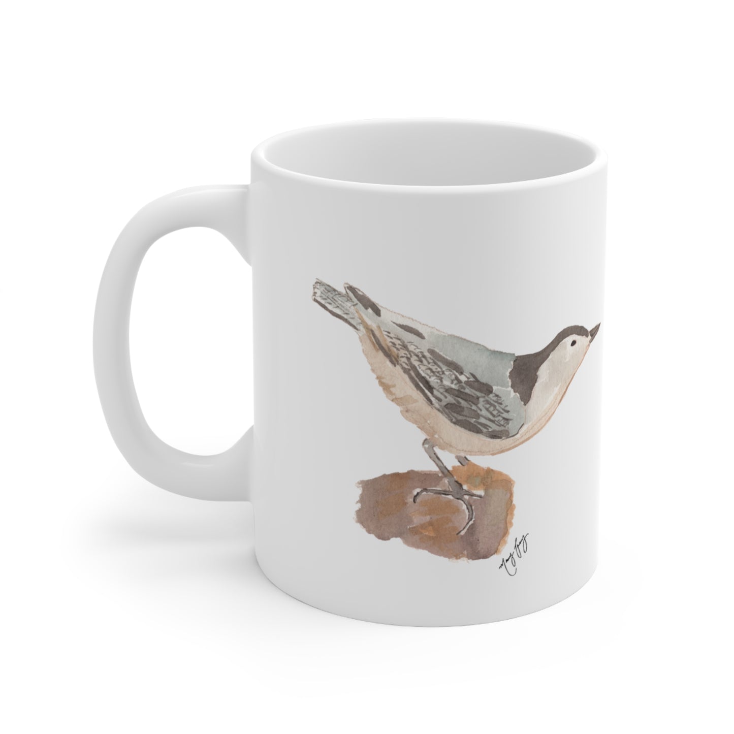 Nuthatch Ceramic Mug