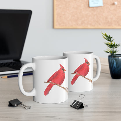 Red Cardinal Ceramic Mug