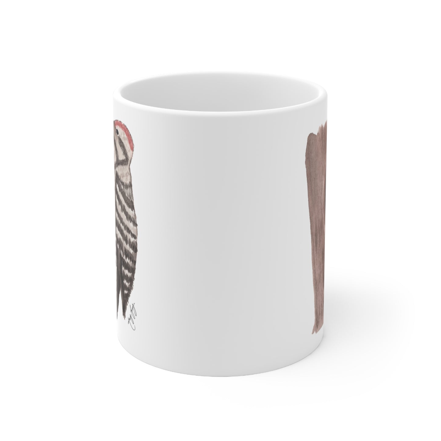 Woodpecker Ceramic Mug